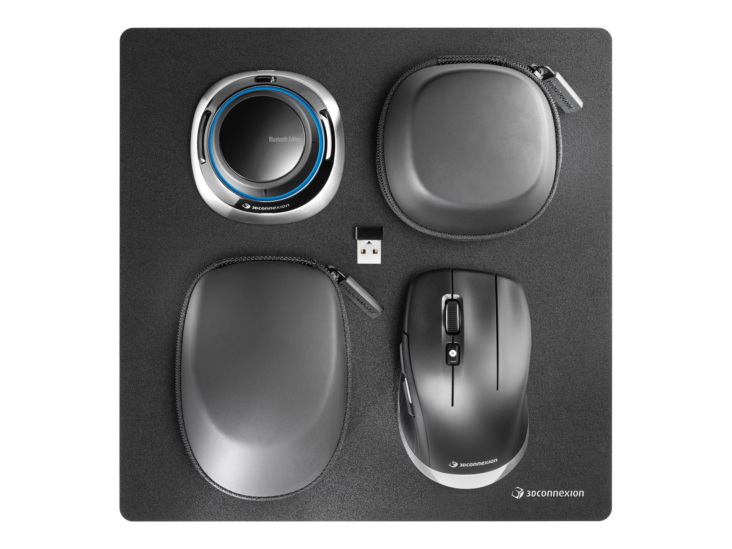 3DCONNEXION SpaceMouse Wireless Kit 2 BT Edition - Vorderansicht
