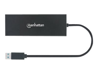 MANHATTAN USB 3.2 Gen 1 USB-A auf Dual-Monitor Multiport-Adapter Vorderansicht