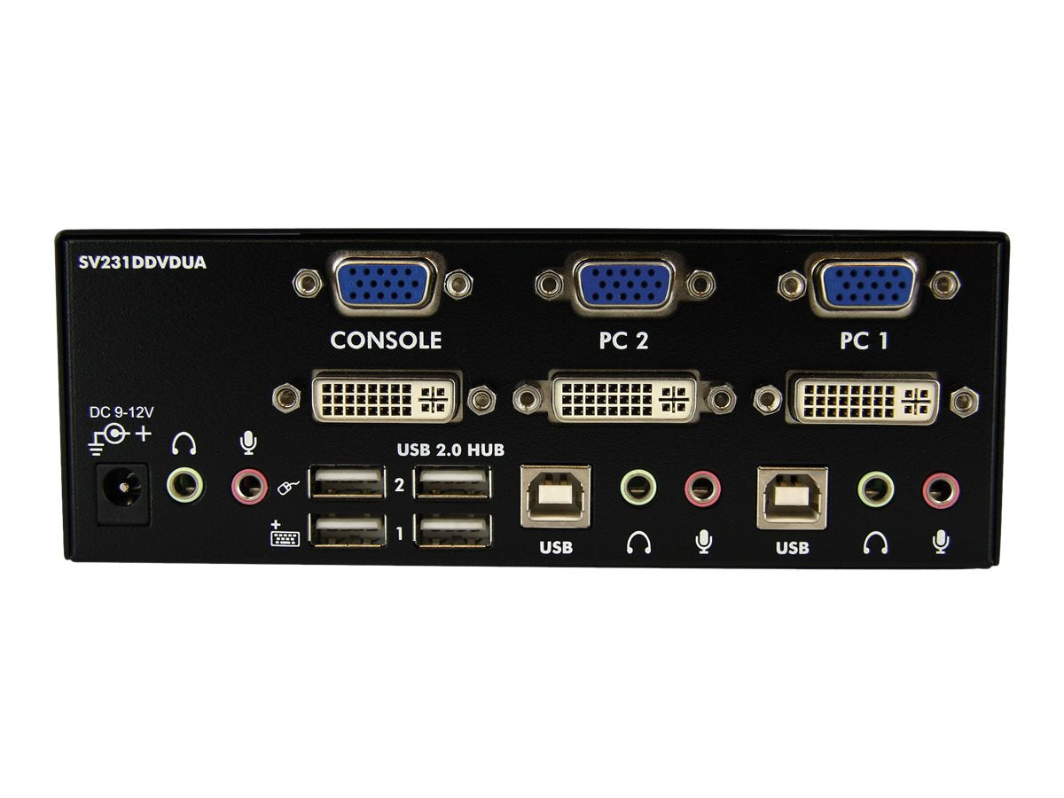 STARTECH.COM 2 Port DVI VGA KVM Switch - Verpackung