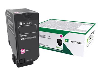 LEXMARK PB Toner magenta 16K CX725 Vorderansicht