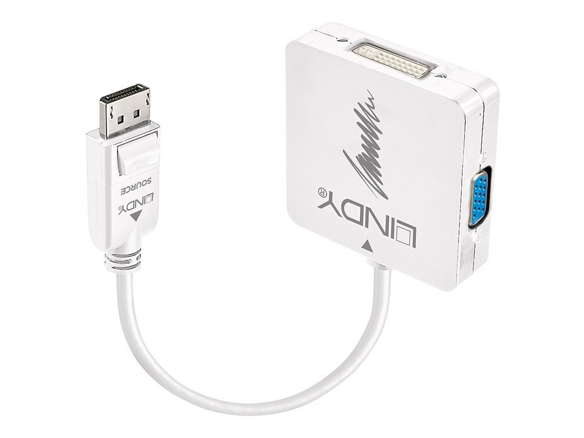 LINDY DisplayPort 1.2 an HDMI 4K30/DVI/VGA Adapter - Verpackung