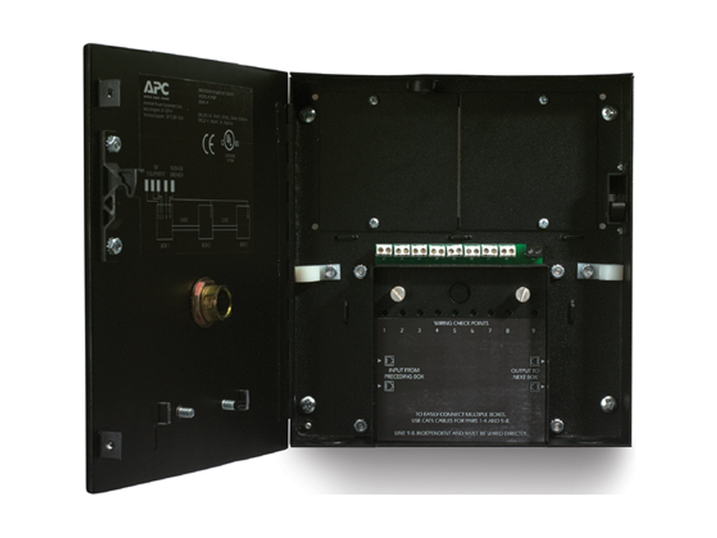 APC World Wide Emergency Power Off Nine Circuit System Verpackung