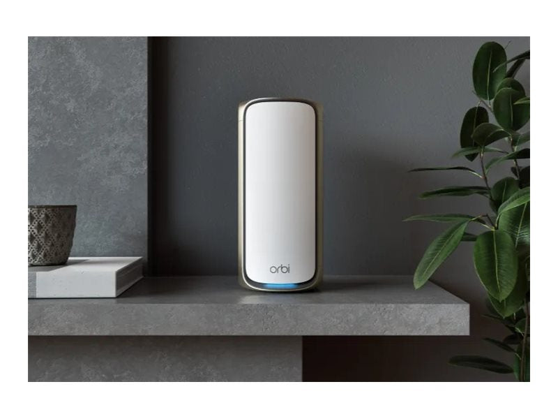 NETGEAR ORBI3 DB WIFI7 SATELLITE RBE370 Vorderansicht