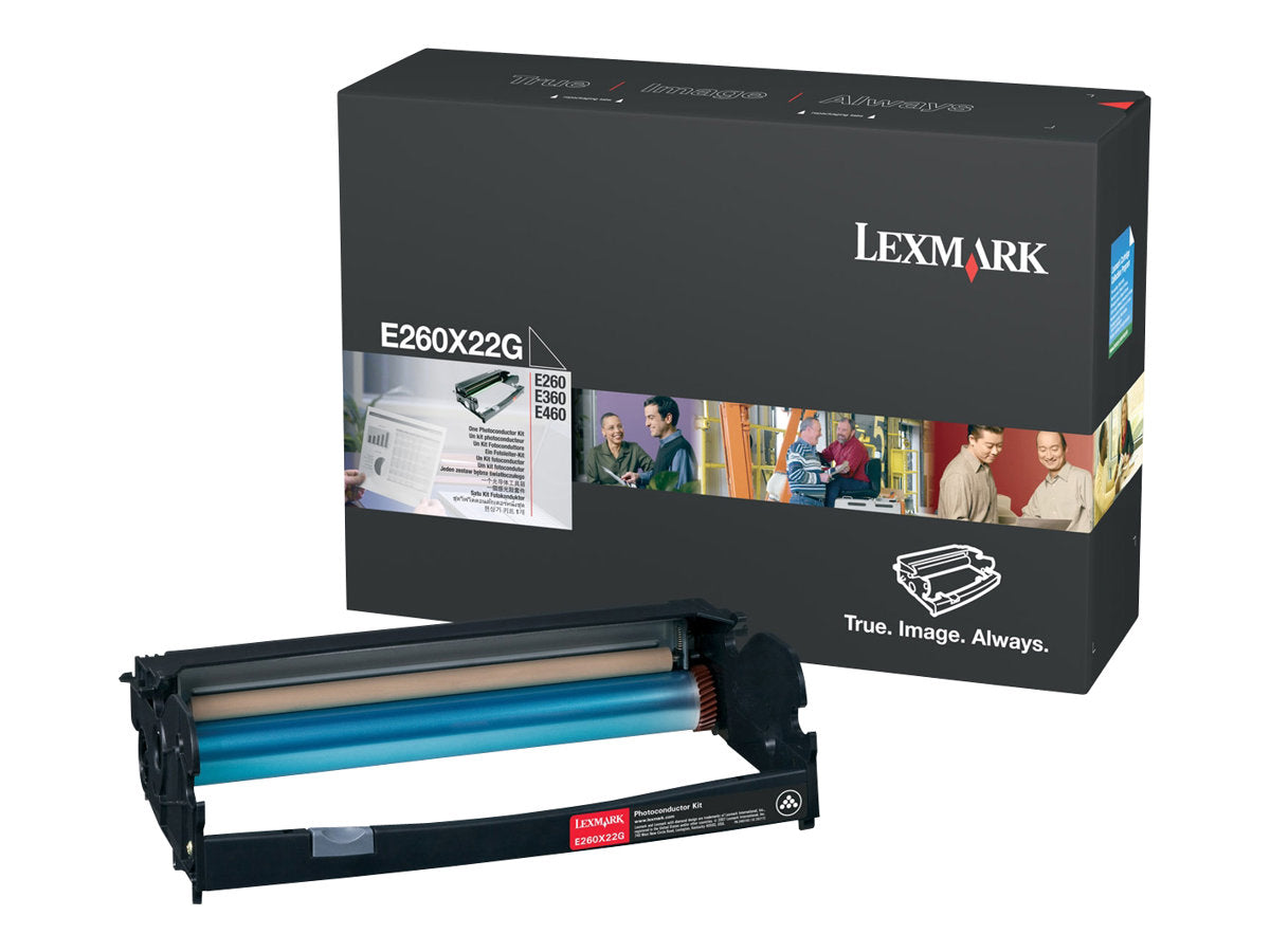 LEXMARK E260, E360, E460 Fotoleitereinheit Vorderansicht