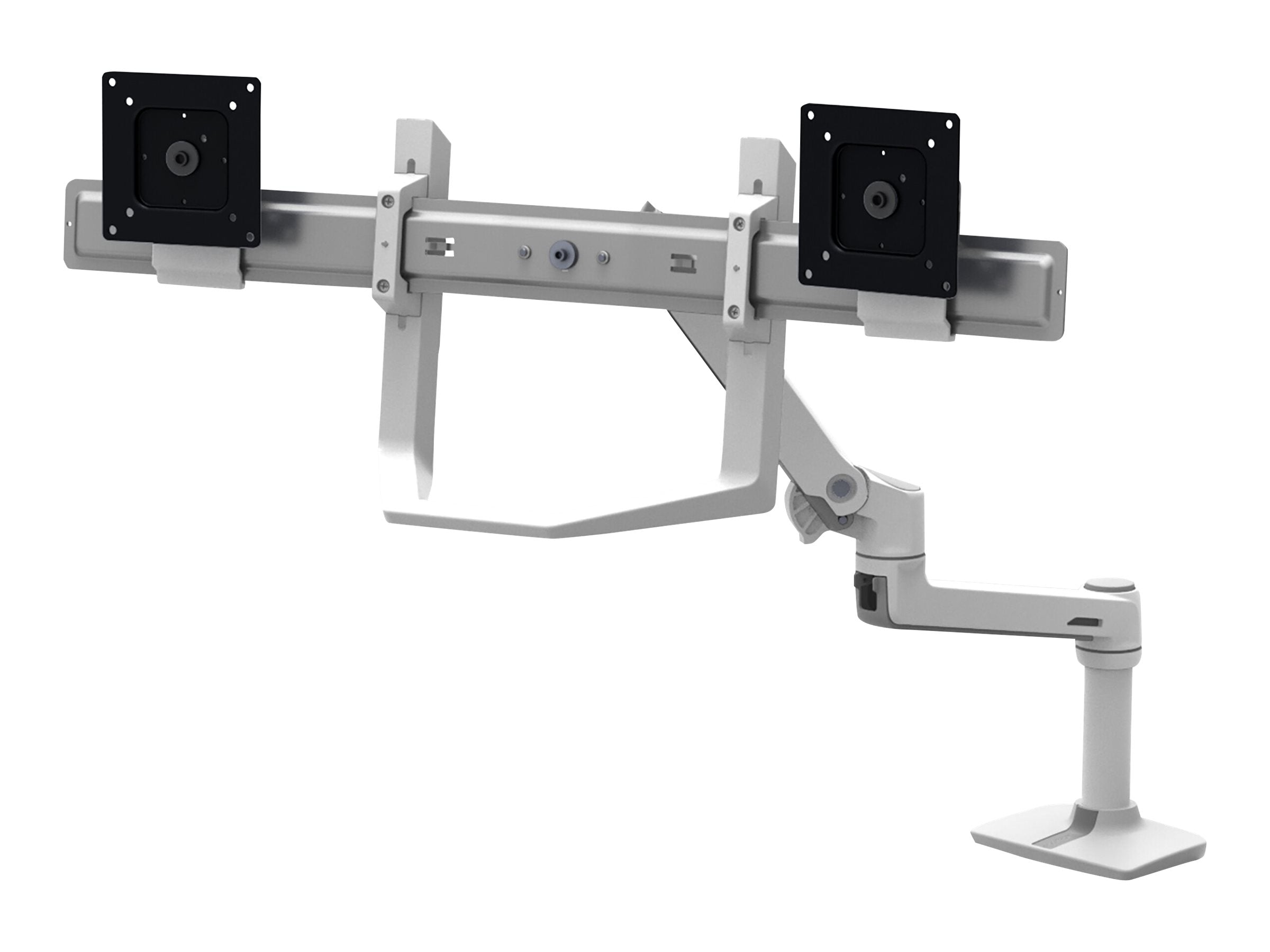 ERGOTRON dual direkt Monitor-Griff Zubehör Kit weiss - Detailansicht