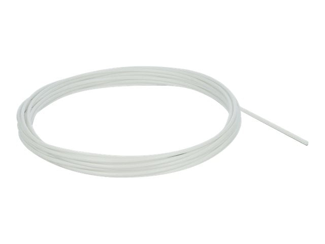 DELOCK Schutzschlauch Glasfasergeflecht 10 m x 2 mm weiss - Vorderansicht