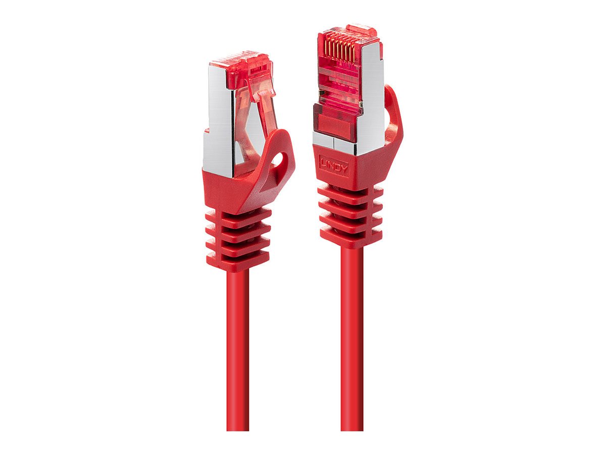 LINDY Basic Cat.6 S/FTP Kabel, rot, 10m Patchkabel - Detailansicht