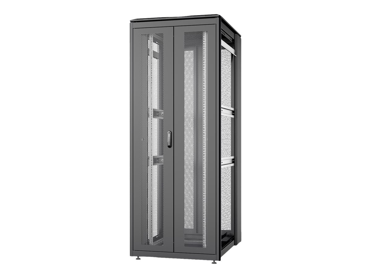 DIGITUS DN-31129-B 42U Netzwerkschrank Vorderansicht
