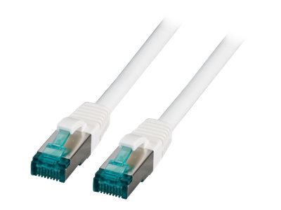 EFB RJ45 Patchkabel S/FTP Cat6A LSZH Weiss 40m Vorderansicht