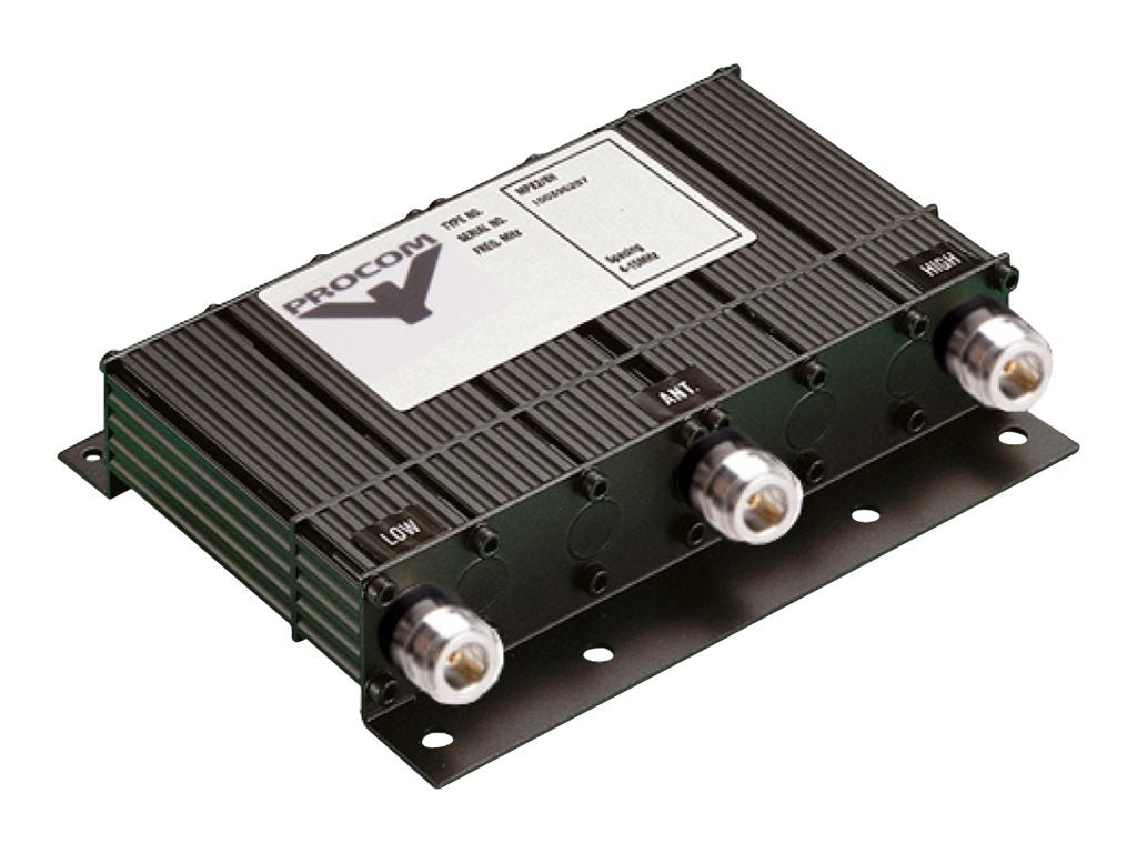 PROCOM MPX 2/6 L-4/6-N(f) Duplexer Vorderansicht