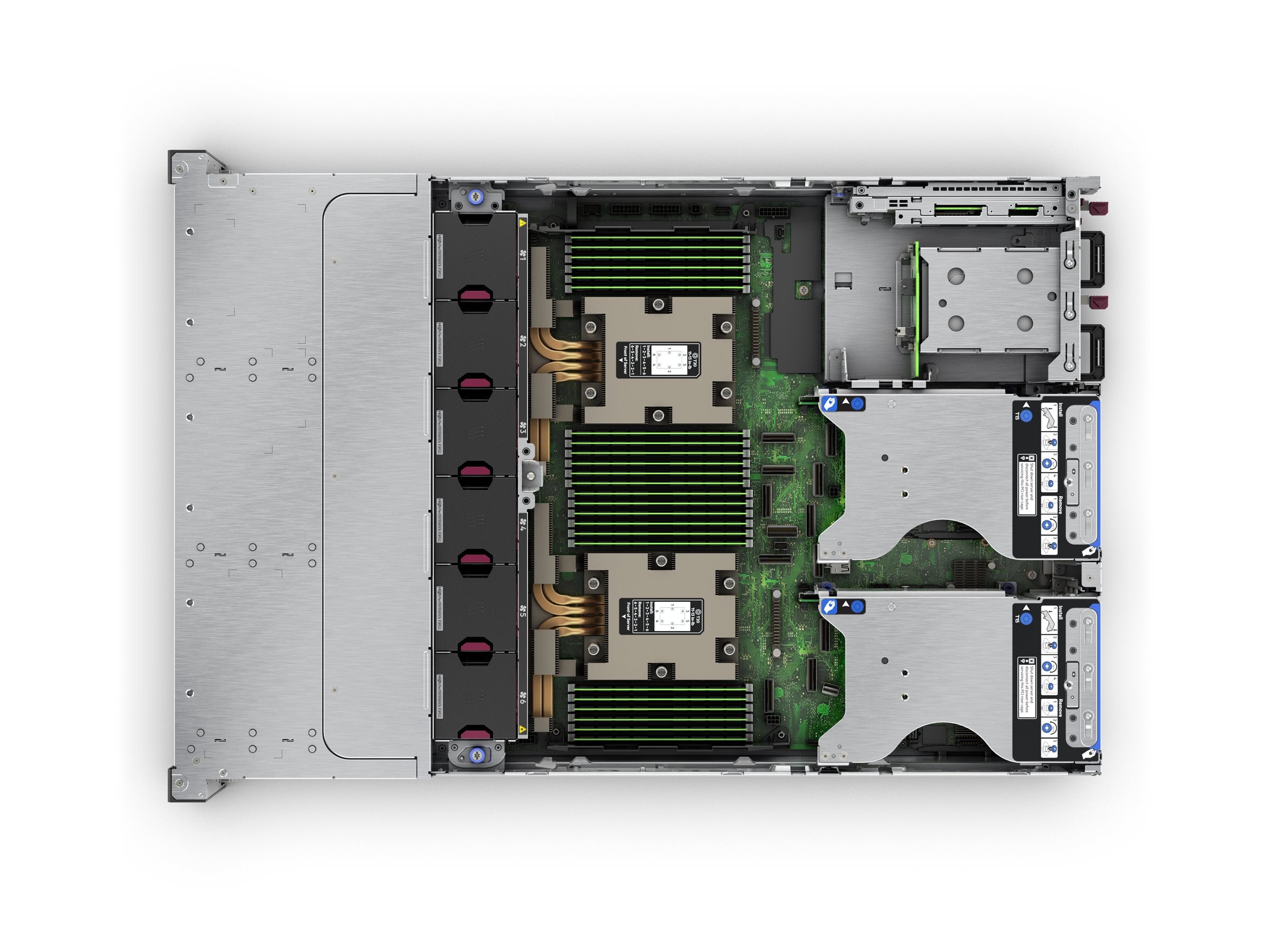 HPE ProLiant DL385 Gen11 2HE EPYC 9015 8-Core 3.5GHz 2x32GB-R 8xSFF Hot Plug 2x480GB SSD MR408i-o 2x1000W Server