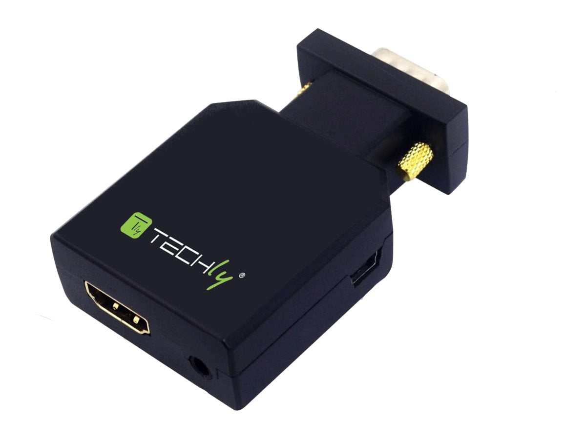 TECHLY VGA/Audio zu HDMINI Konverter Detailansicht
