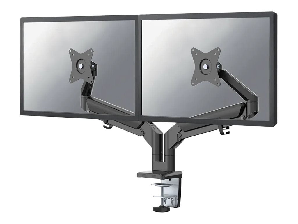 NEOMOUNTS Desk Mount ultra flat clamp/grommet - Montageansicht