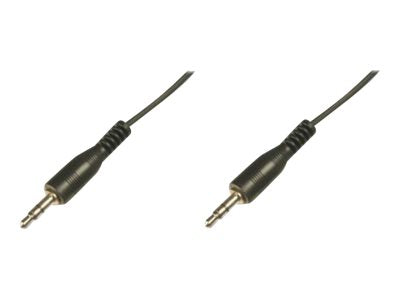 DIGITUS Audio Anschlusskabel stereo 3.5mm 1,50m - Vorderansicht
