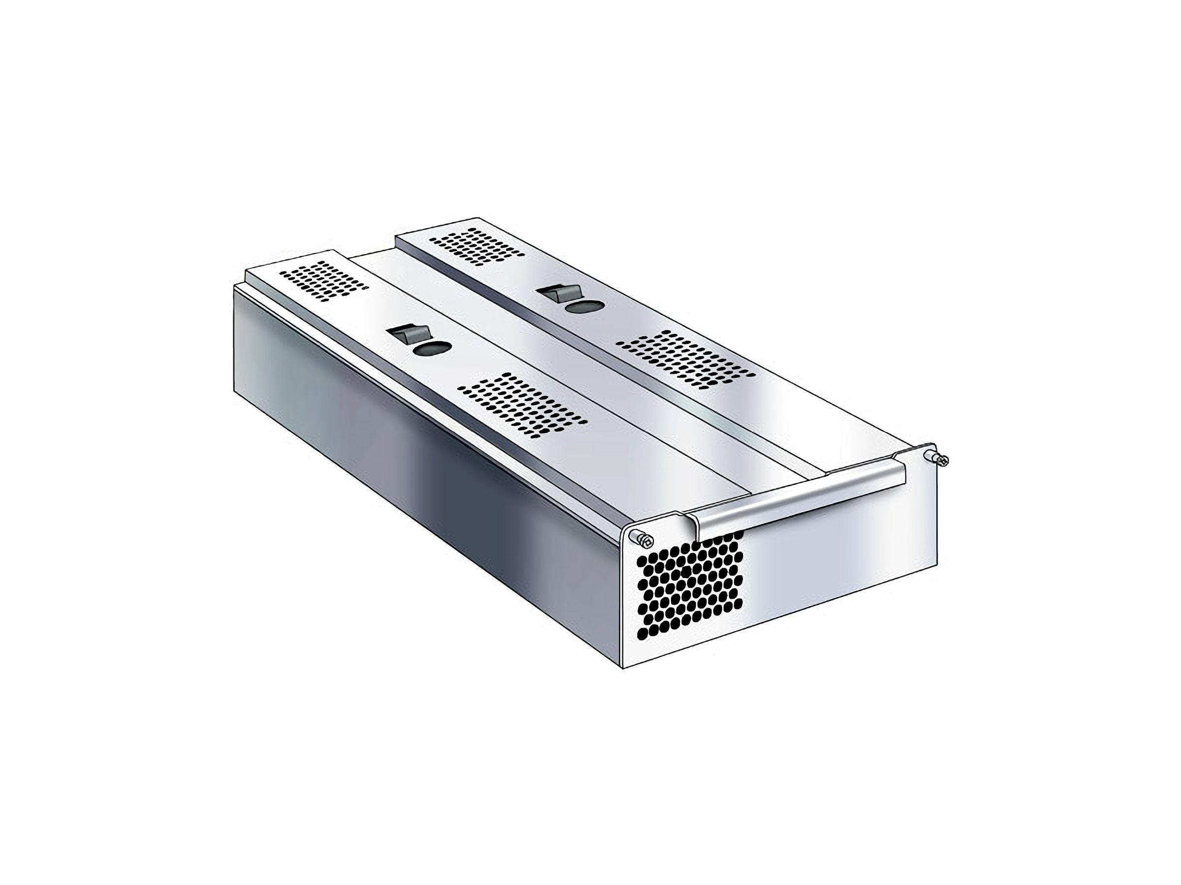 APC Symmetra RM 2-6kVA Battery Module Flame Retardant - Vorderansicht