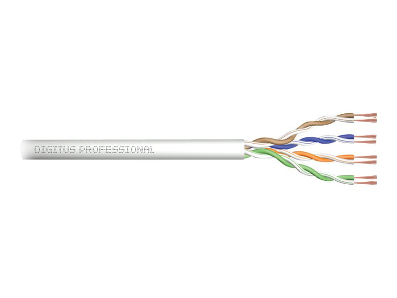 DIGITUS CAT 5e U-UTP Roh-Patchkabel 305m Box Vorderansicht