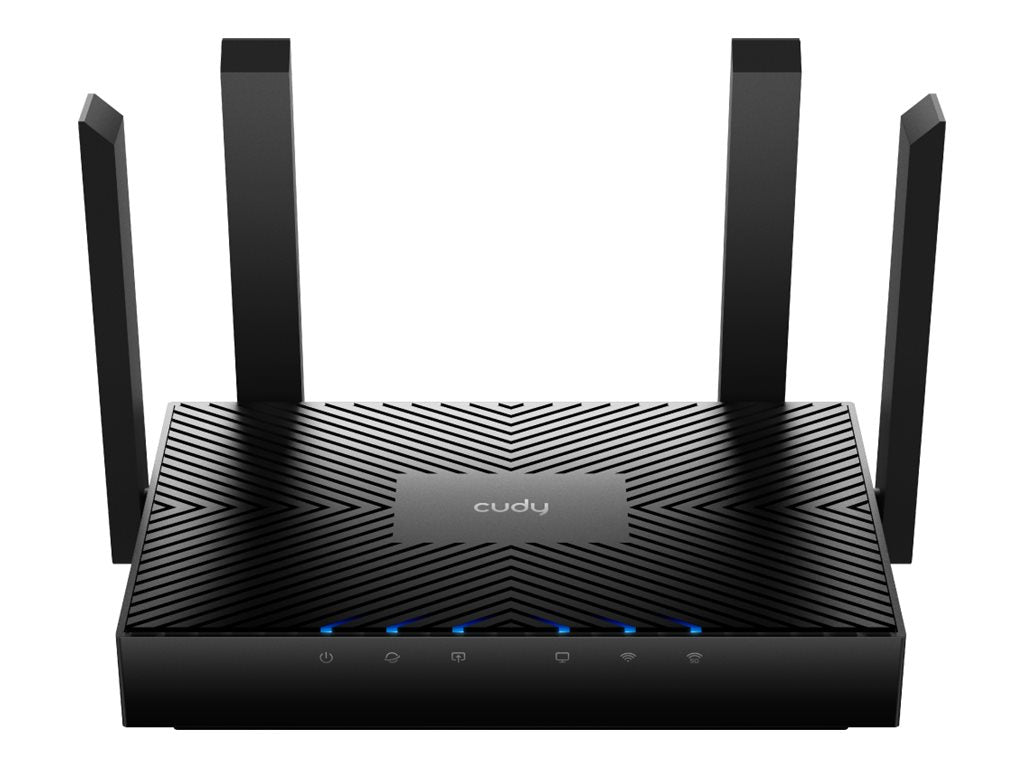 CUDY WR3000 AX3000 Wi-Fi 6 Mesh Router Gigabit Vorderansicht