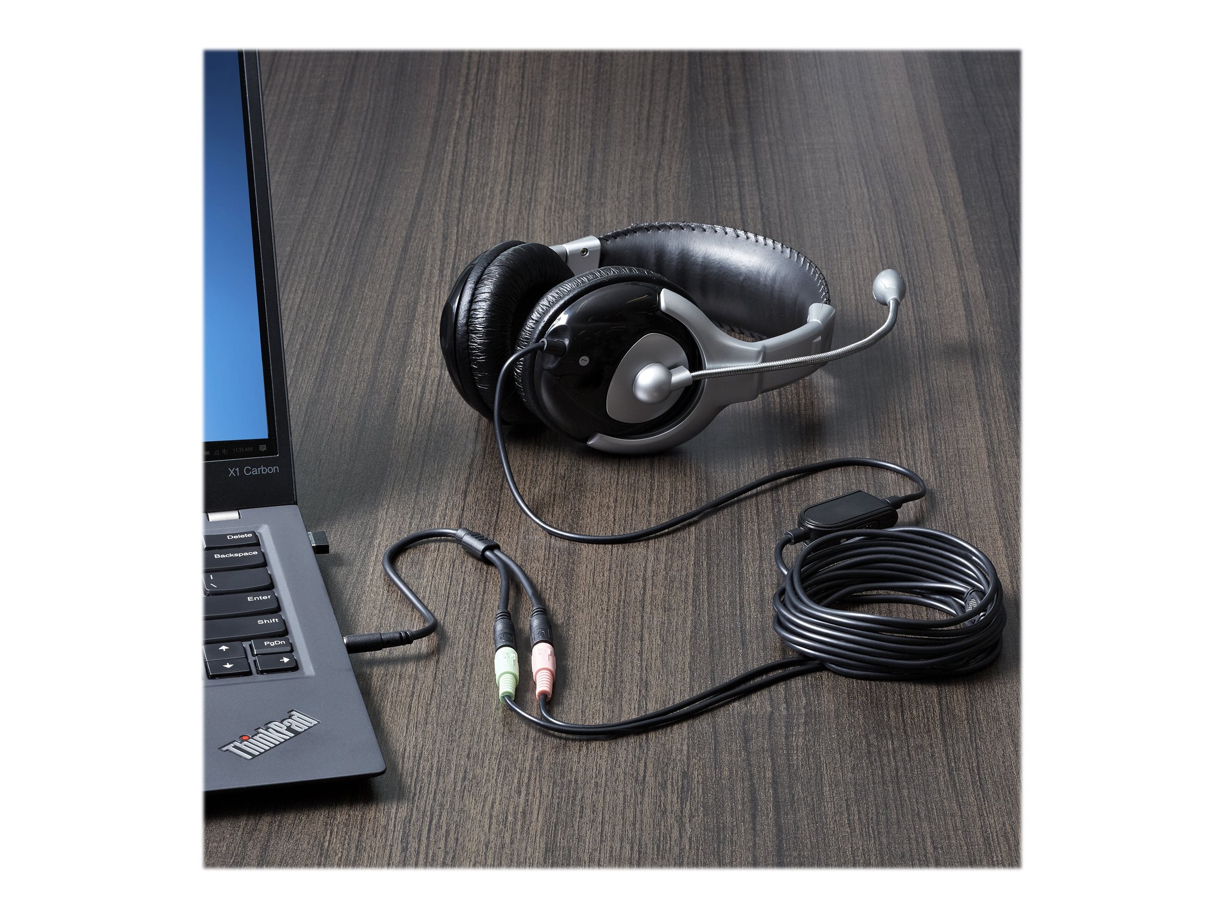 STARTECH.COM 3,5mm Klinke Audio Y-Kabel Vorderansicht