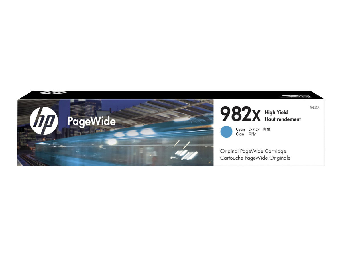 HP 982X PageWide Cartridge Cyan High Yield - Installation