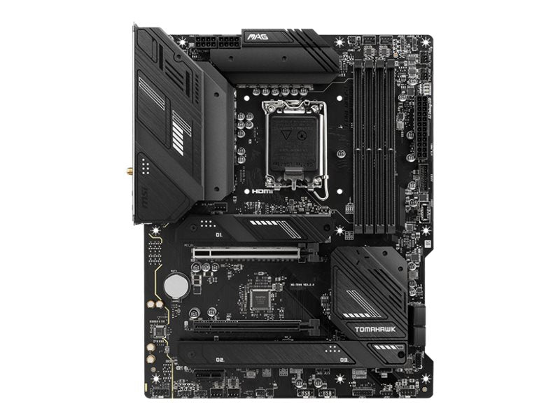 MSI MAG B760 TOMAHAWK WIFI LGA1700 DDR5 Vorderansicht