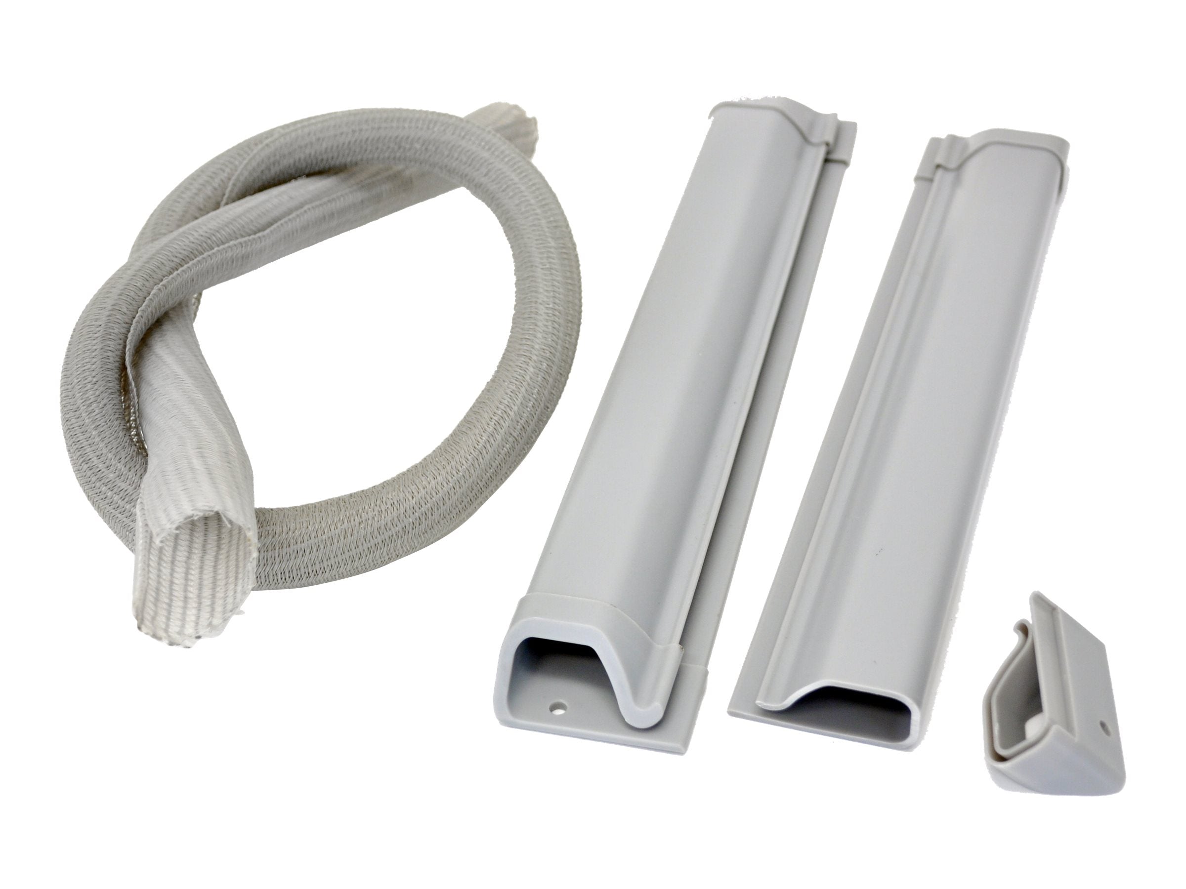 ERGOTRON Kabel Management Kit grau - Vorderansicht