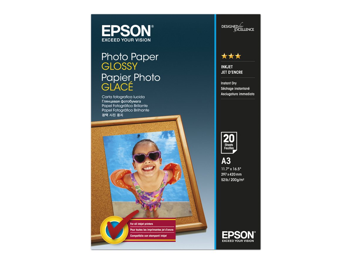 EPSON Foto Papier glänzend A3 Verpackung
