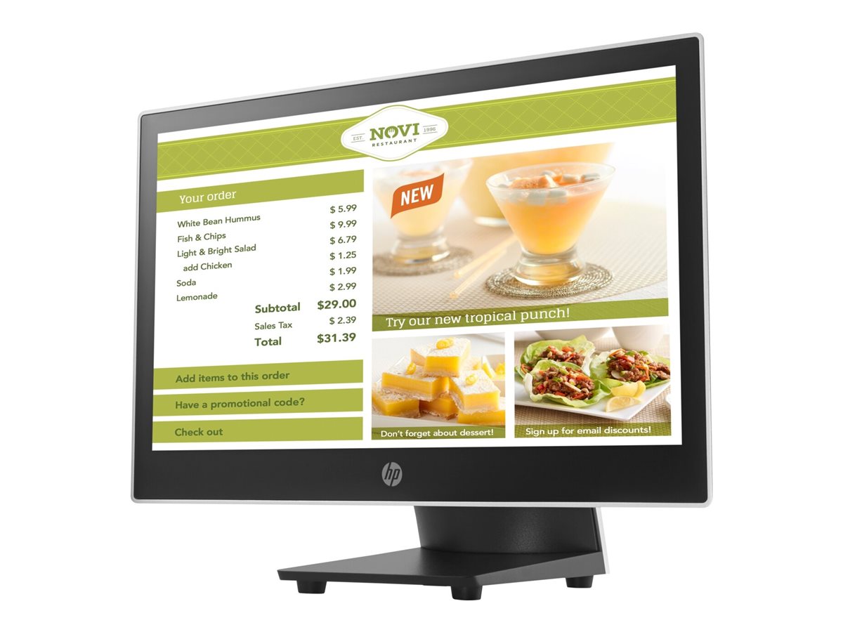 HP L7014 RPOS Monitor Seitenansicht