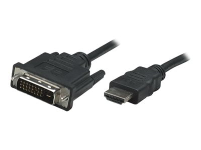MANHATTAN HDMI auf DVI-Kabel 1m schwarz Verpackung