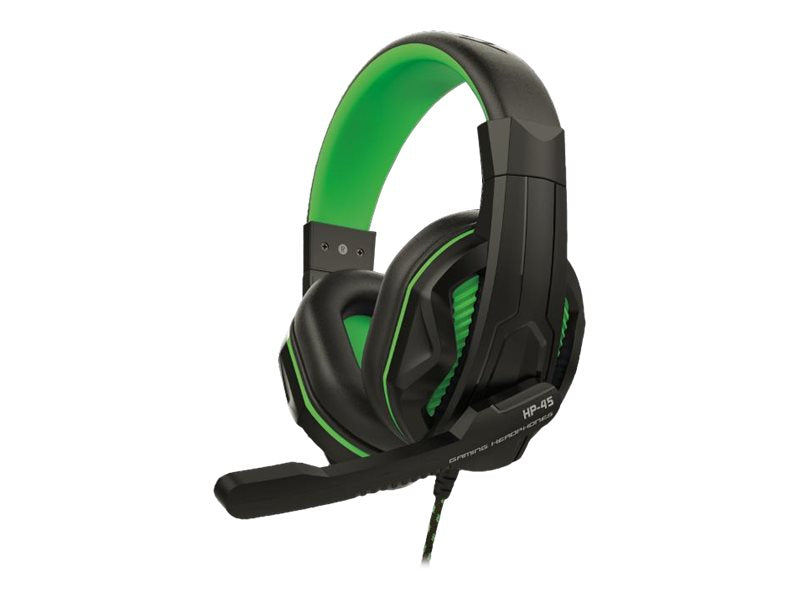 LEXIP X STEELPLAY Wired Headset HP45 Black/Green XboxX - Vorderansicht
