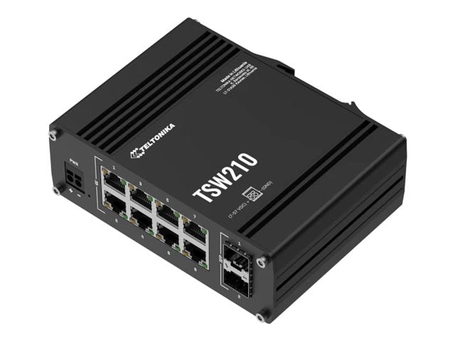 TELTONIKA NETWORKS TSW210 Industrial Ethernet Switch Vorderansicht