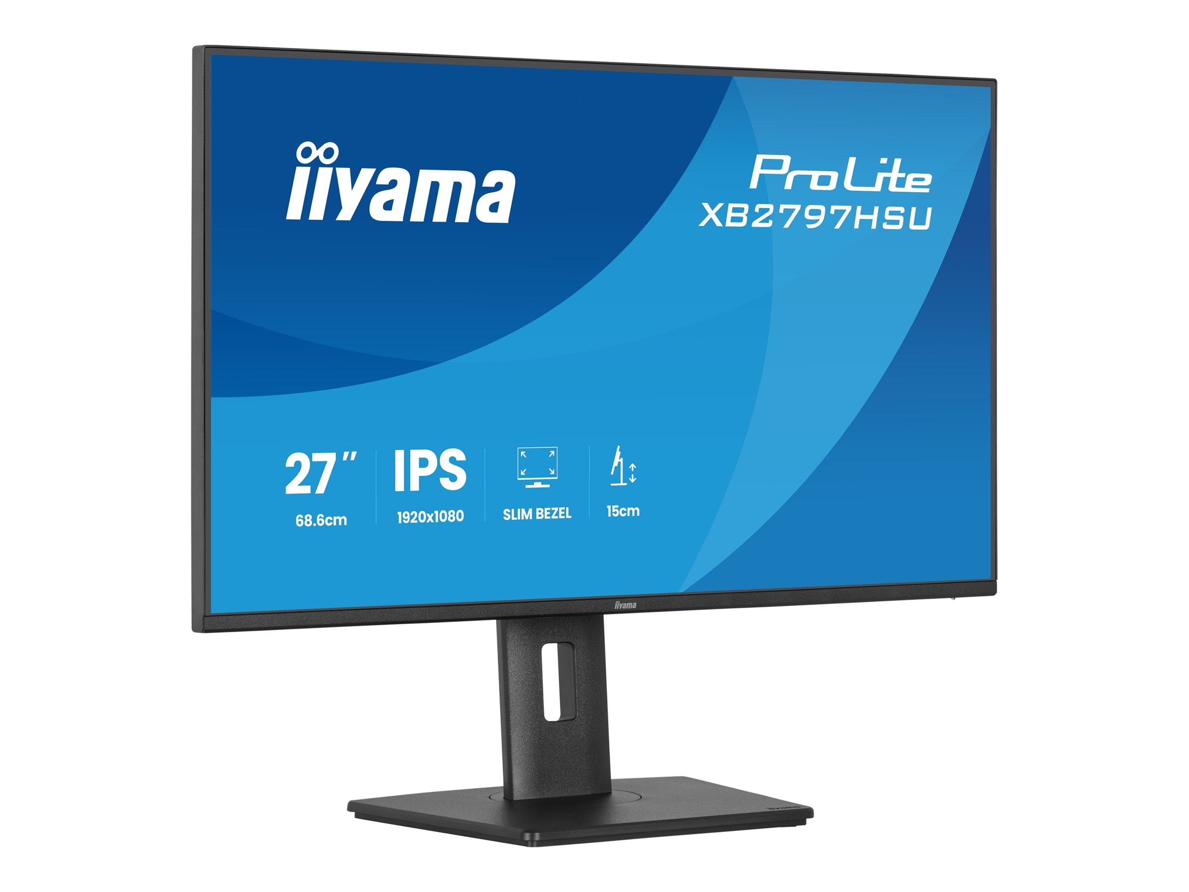 IIYAMA 68,58cm 27Zoll Monitor Vorderansicht
