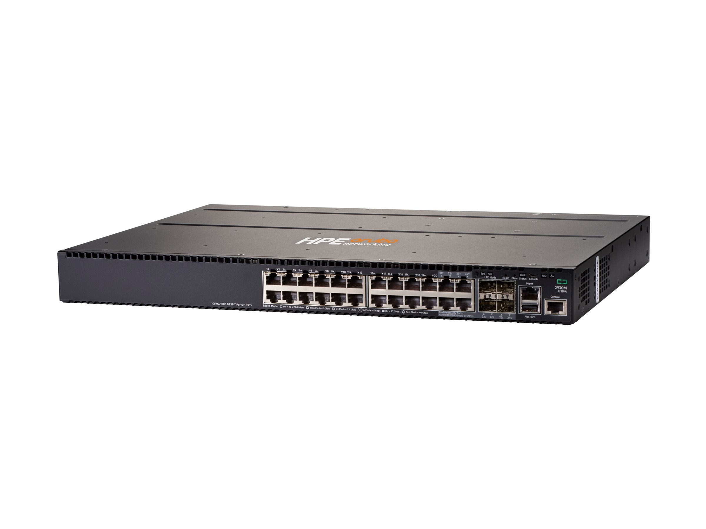 ARUBA HPE Aruba 2930M 24G 1-slot Switch Detailansicht