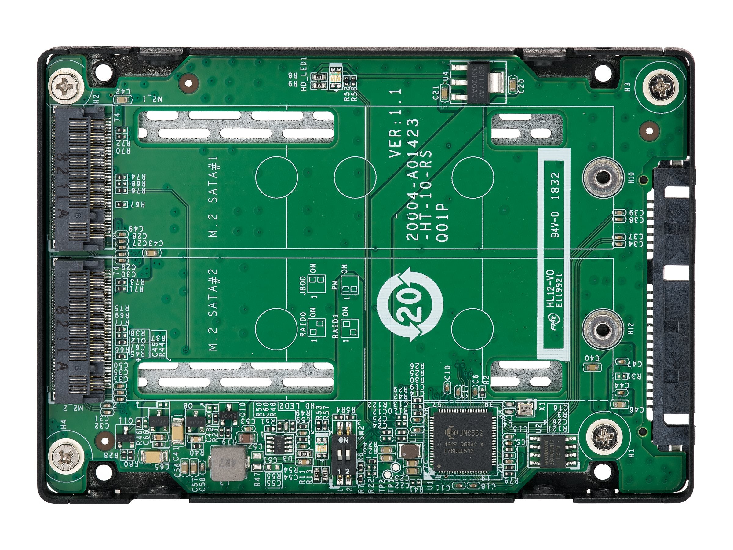 QNAP QDA-A2MAR Adapter Installation