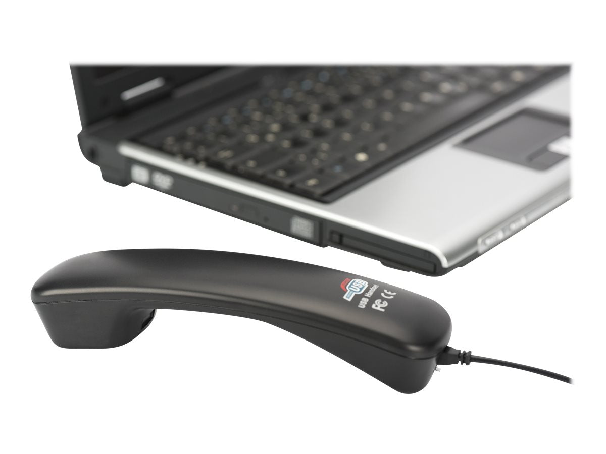 DIGITUS Telefon Hoerer USB DA-70772 Verpackung