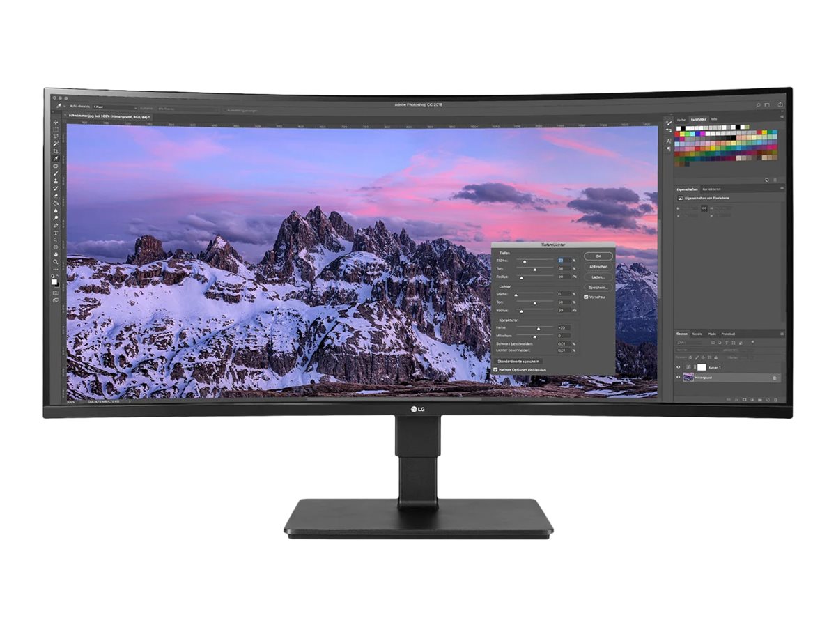 LG 35BN77CP-B.AEU LED-Monitor Vorderansicht