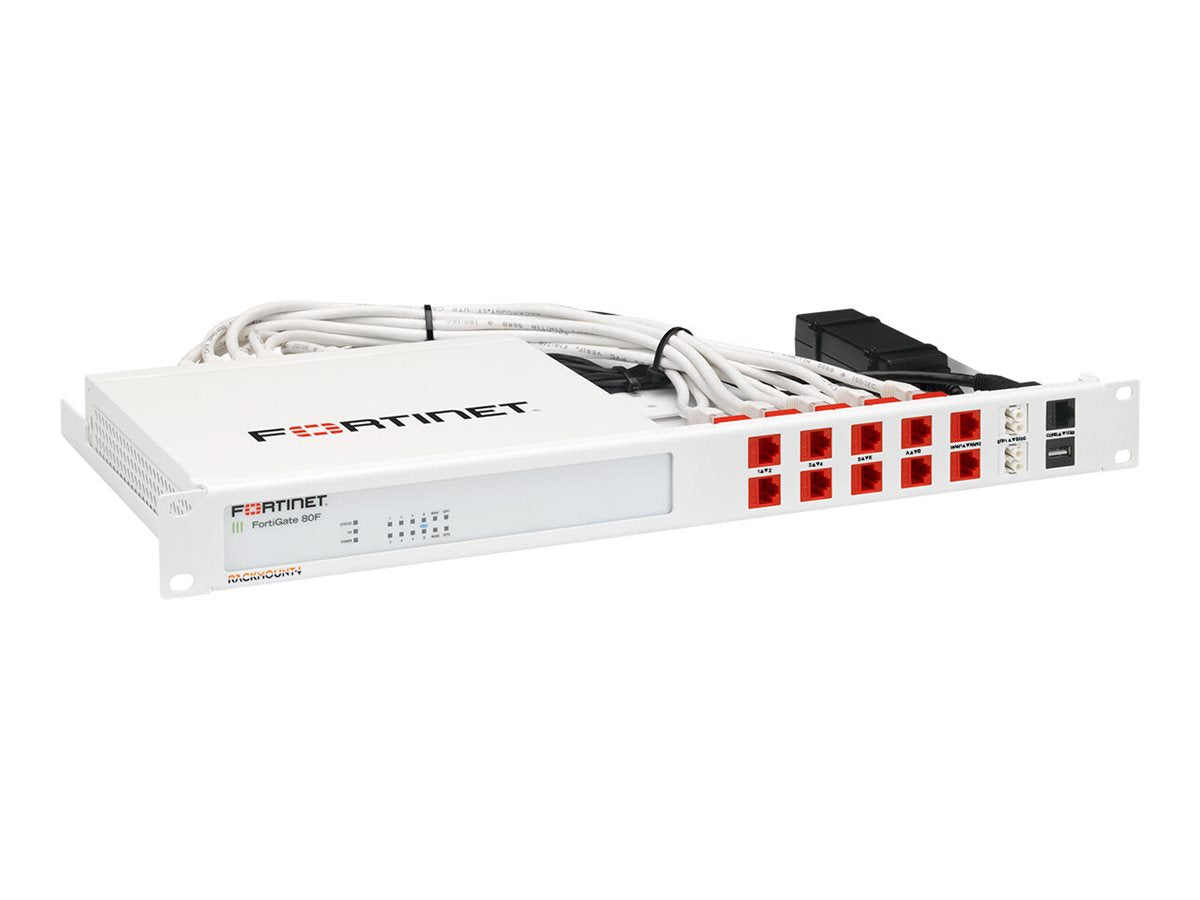 RACKMOUNT RM Kit für FortiGate 80F/81F - Vorderansicht