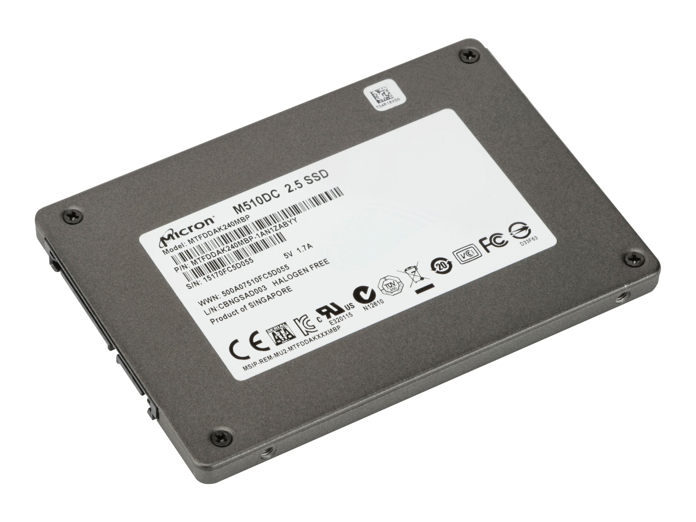 HP Enterprise Class 480GB SATA SSD Verpackung