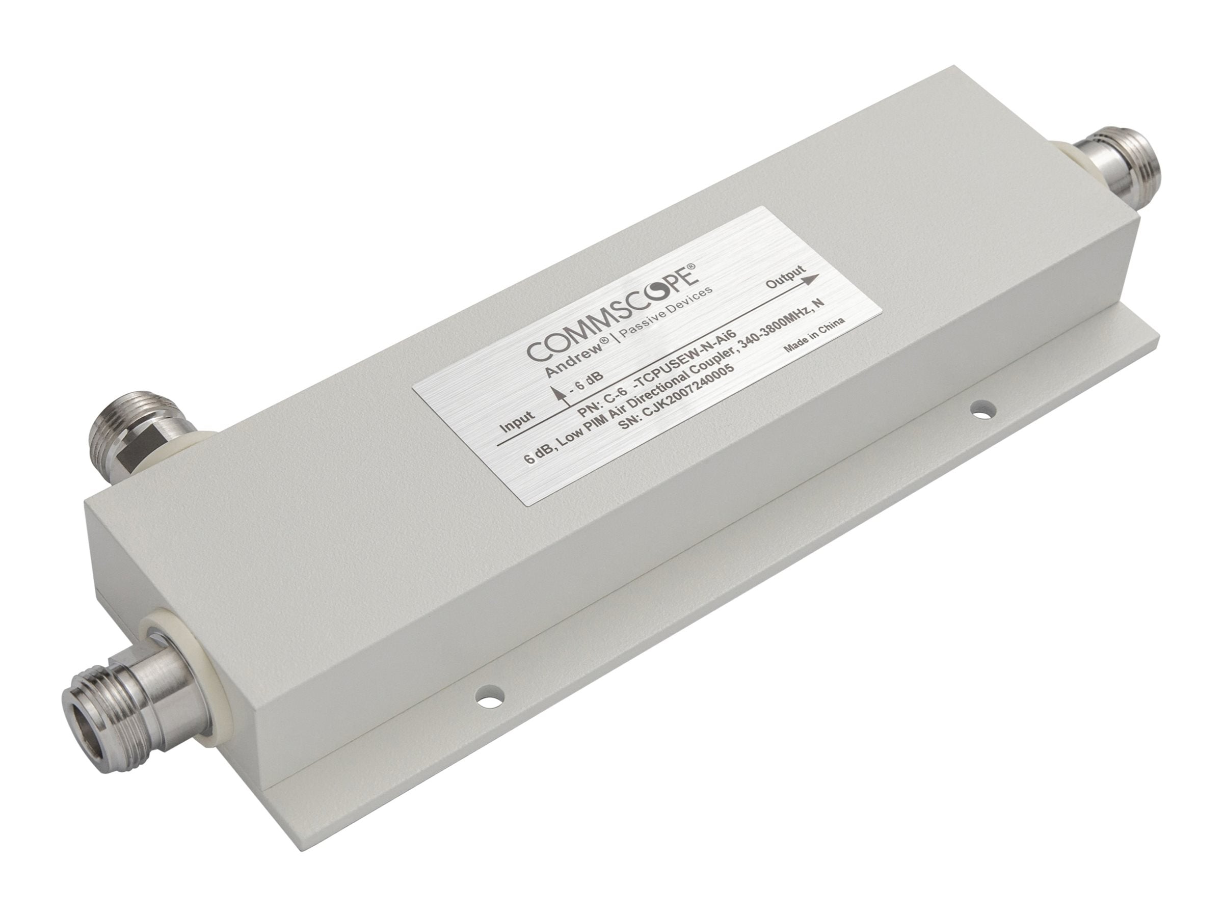ANDREW 6dB AIR DIR COUPLER 340-3800 N - Vorderansicht
