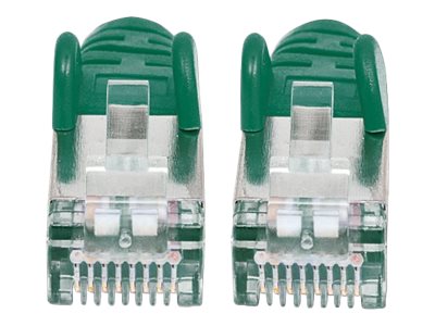 INTELLINET Netzwerkkabel Cat6 S/FTP grün 10m - Vorderansicht