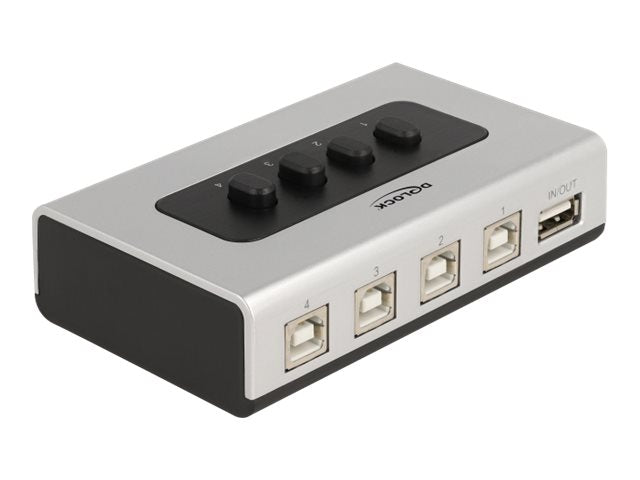 DELOCK Umschalter USB 2.0 Vorderansicht