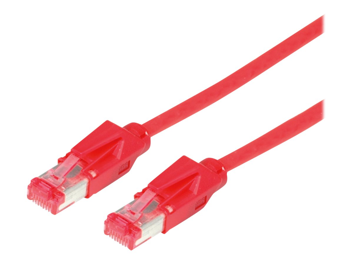 DRAKA Patchkabel Kat.6 Class E HP-FTP UC400 LSOH rot 2m - Vorderansicht