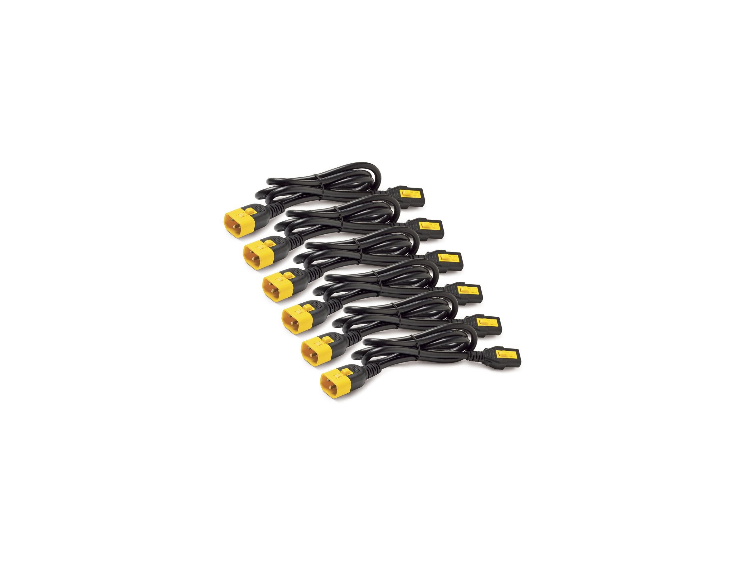 APC Power cable IEC 60320 C13 to C14 10 A 1,22m - Vorderansicht
