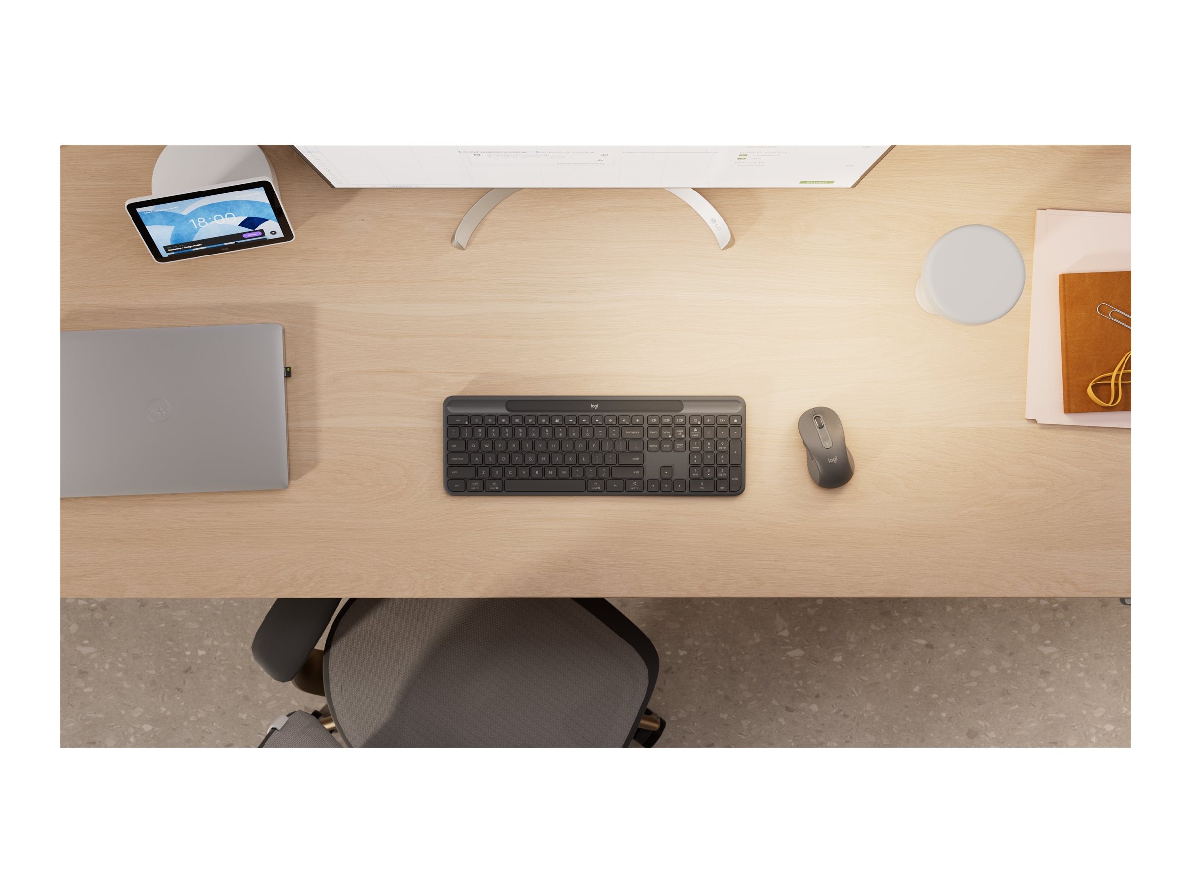 LOGITECH Slim Solar+ for Business - Graphite - (US)