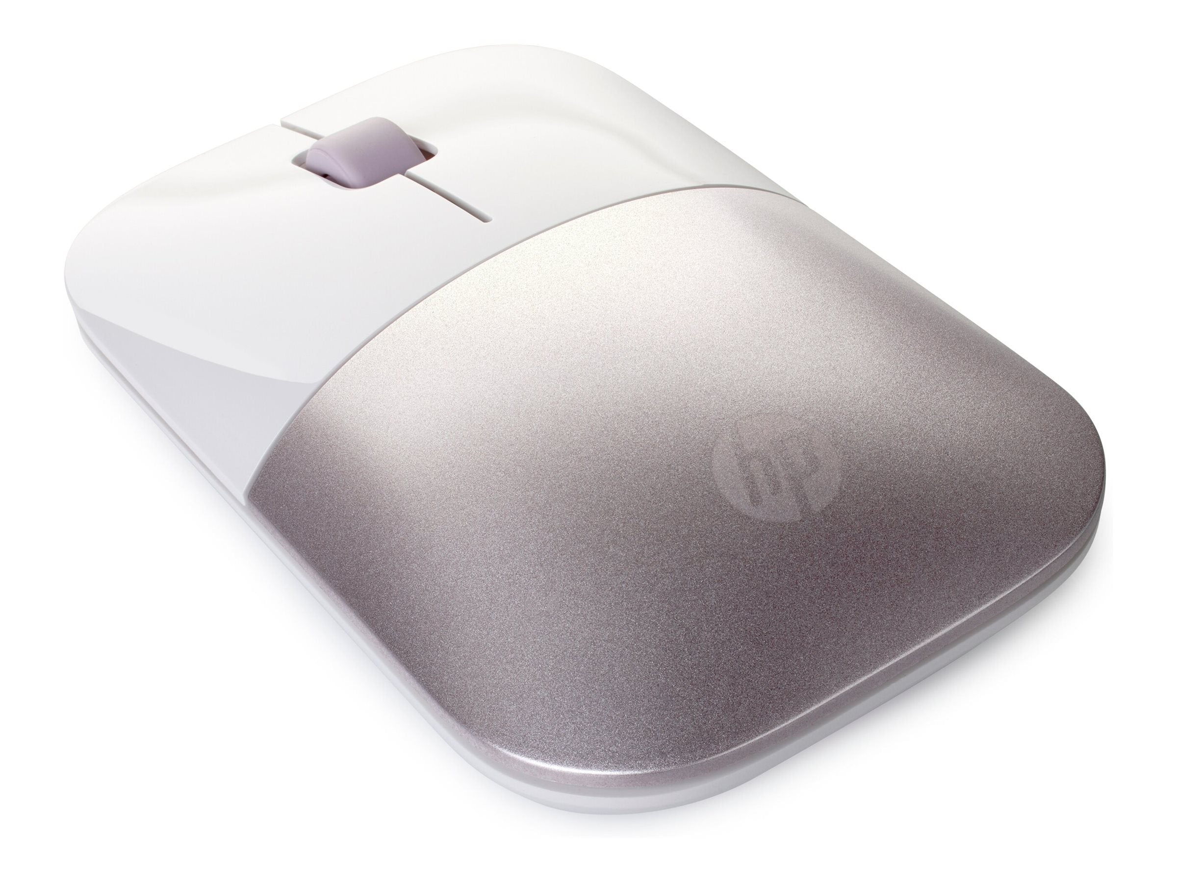 HP Z3700 Wireless Mouse - Tranquil Pink/White von hinten
