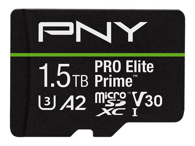 PNY microSD Pro Elite Prime 1.5TB Vorderansicht