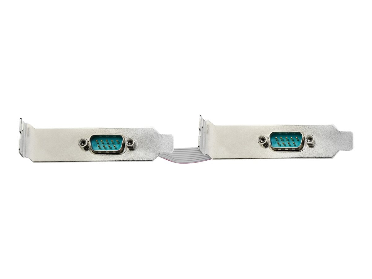 Vorderansicht der STARTECH.COM 2 Port Serielle Schnittstellenkarte PCIe
