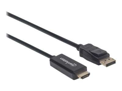 MANHATTAN 1080p60Hz DisplayPort auf HDMI-Kabel Detailansicht