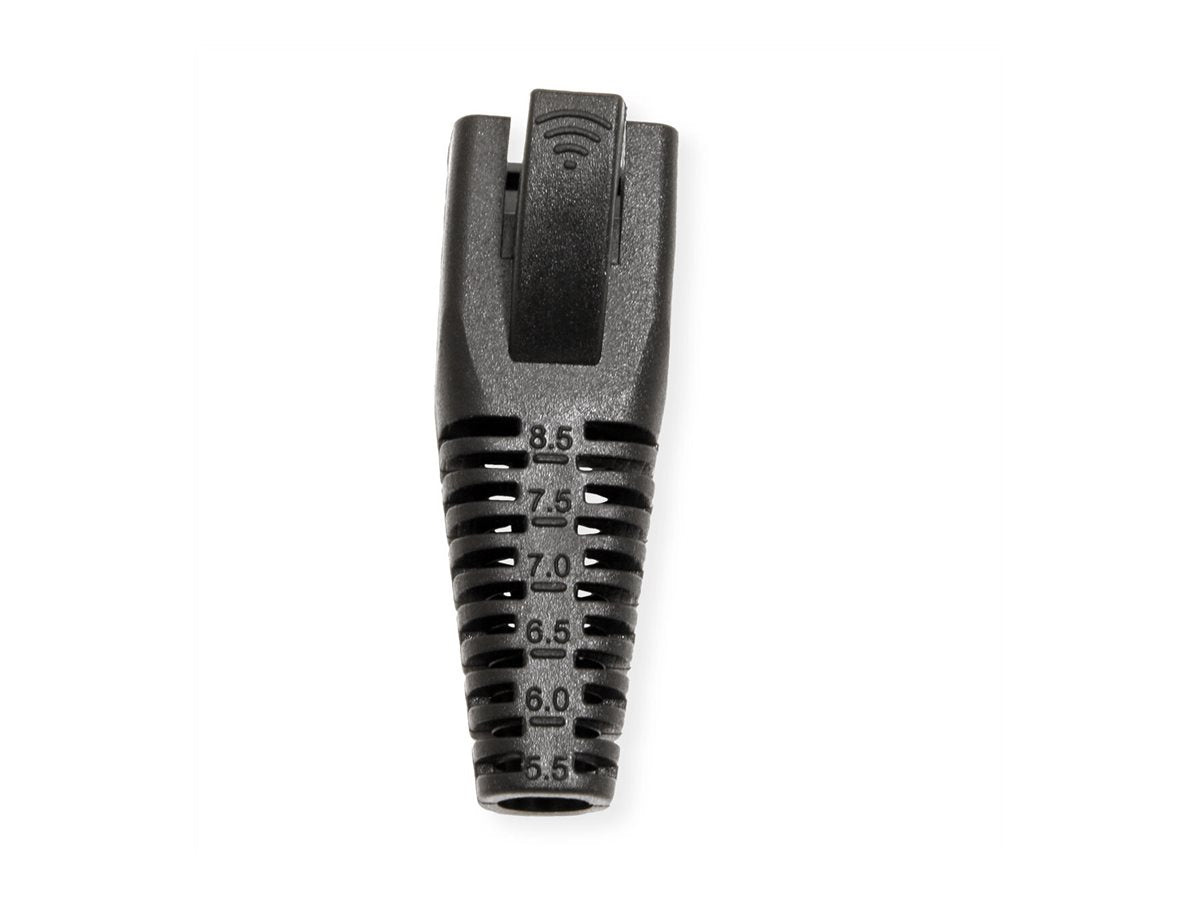 ROLINE Knickschutztulle fur RJ-45 10 Stck schwarz