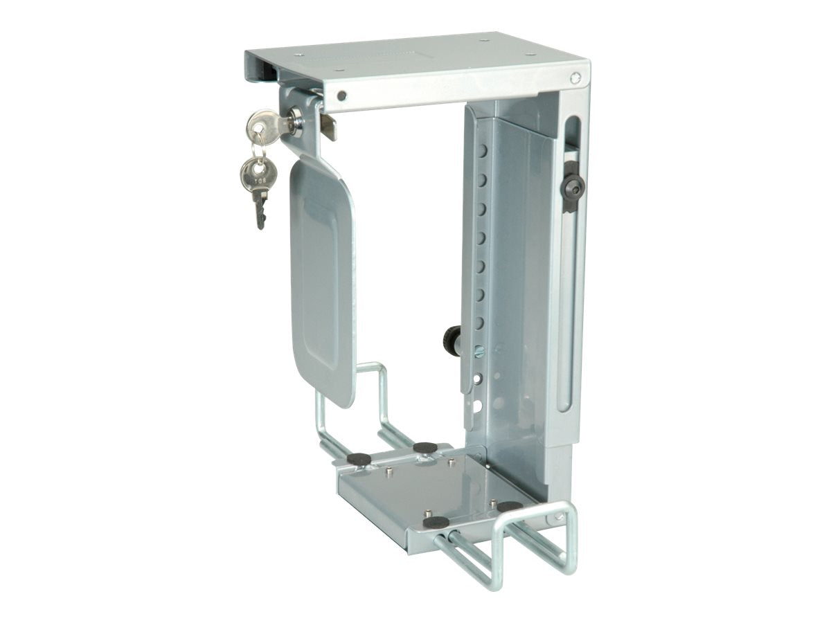 ROLINE Mini-PC-Halter abschliessbar silber - Verpackung