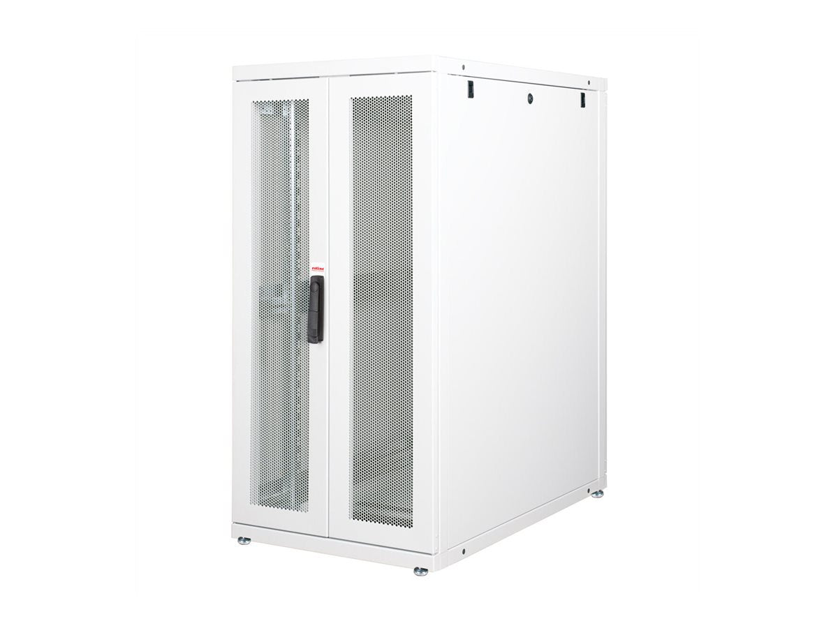 ROLINE Serverschrank 48,26cm 19Zoll 26 HE 600x1000 BxT grau - Innenansicht